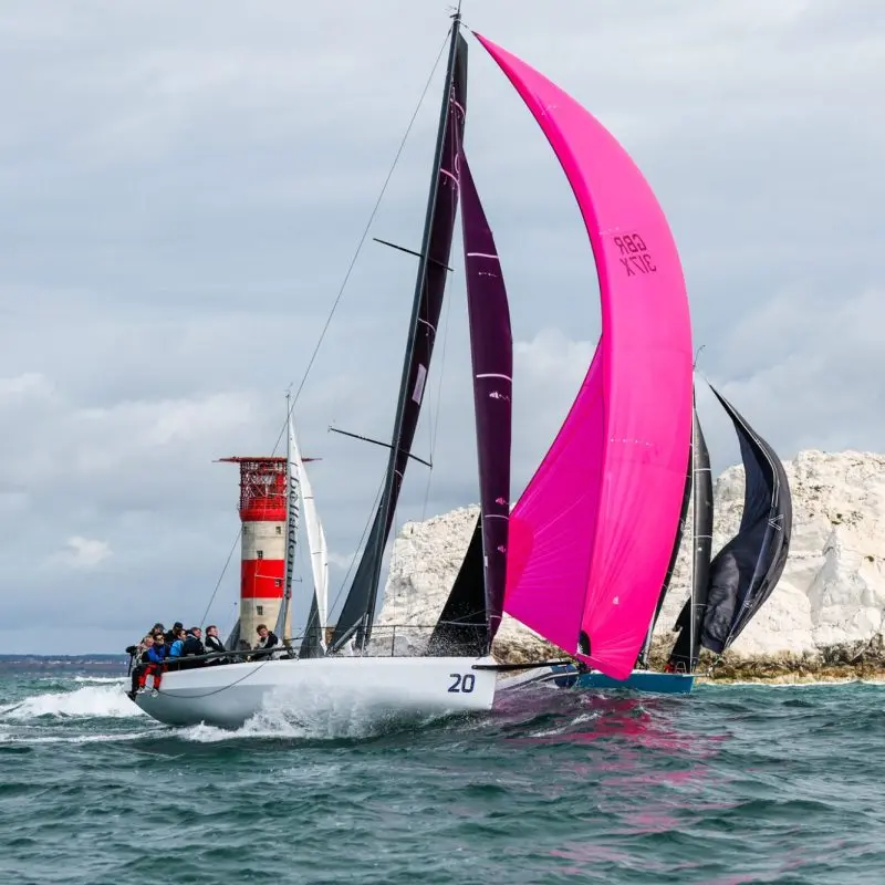 Round the Island Race 2025 - The Needles