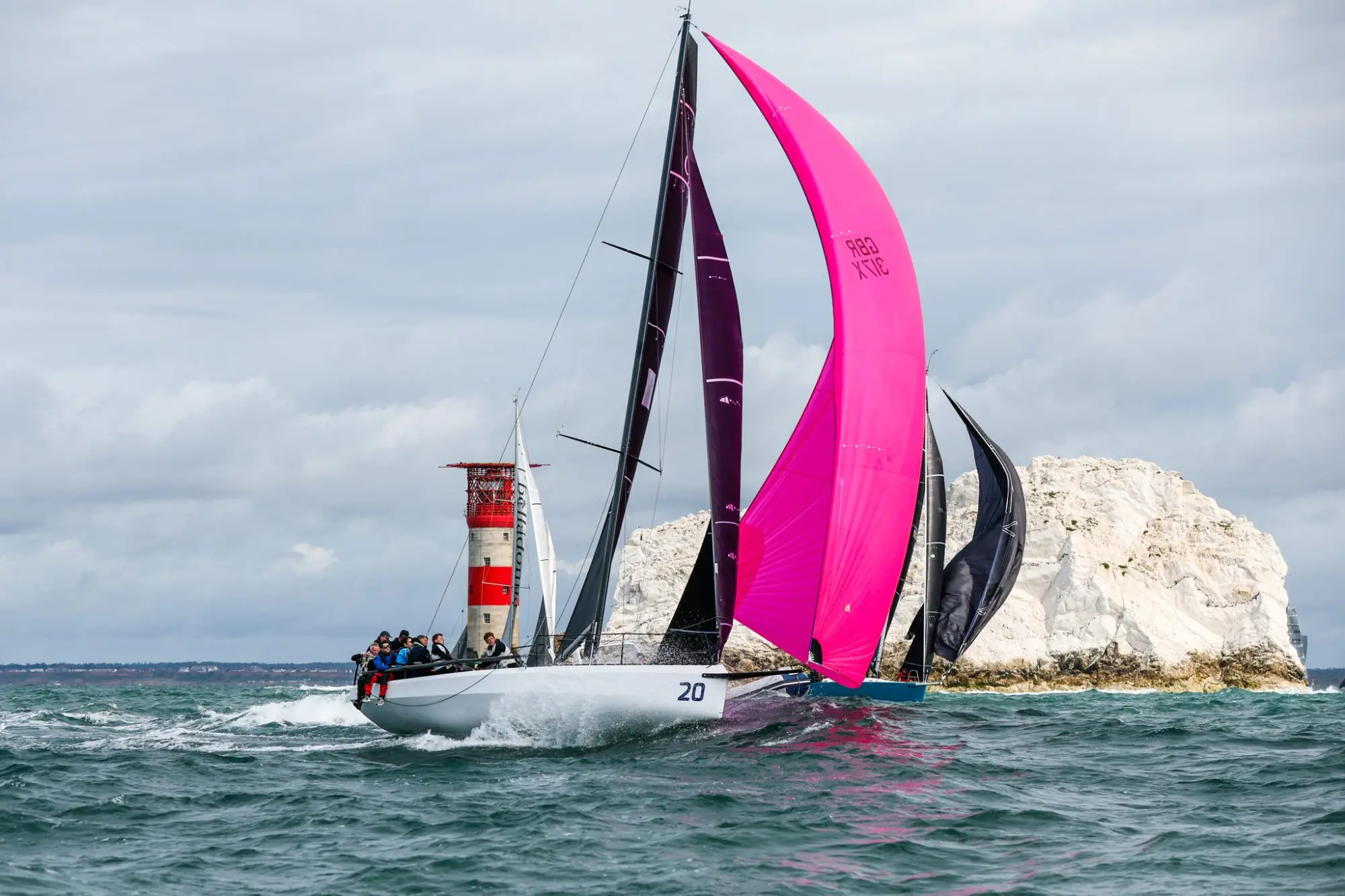 Round the Island Race 2025 - The Needles