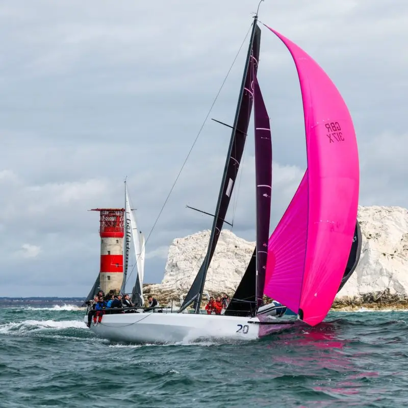Round the Island Race 2025 - The Needles