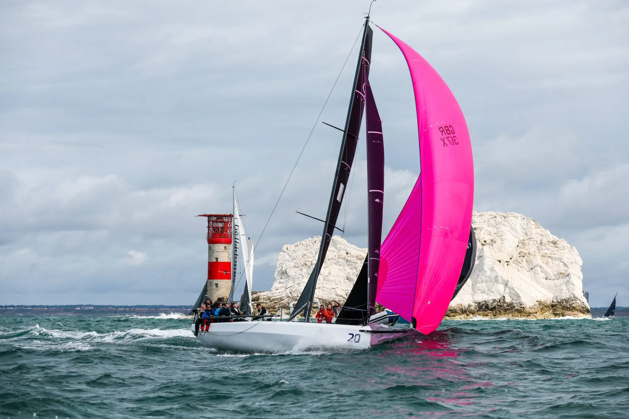 Round the Island Race 2025 - The Needles
