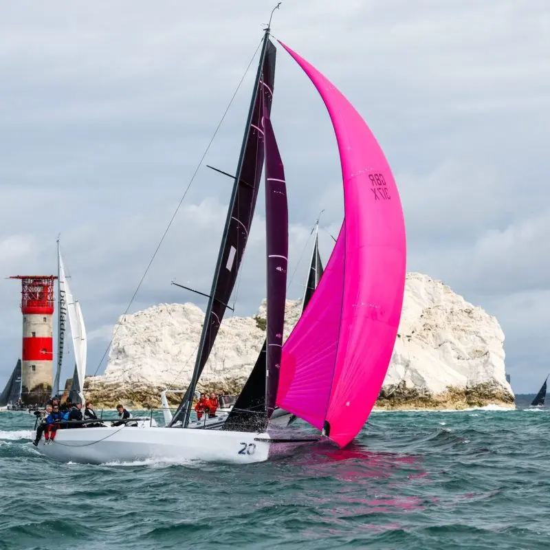 Round the Island Race 2025 - The Needles