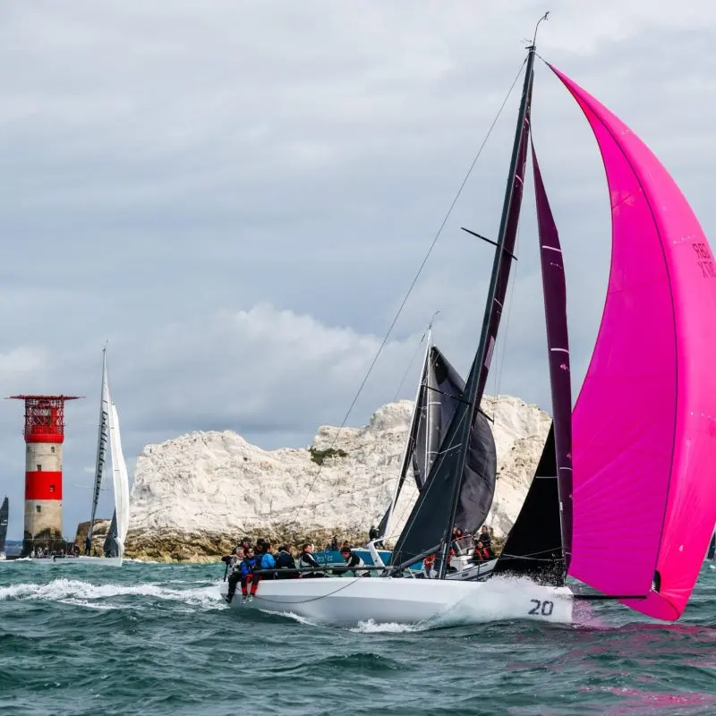Round the Island Race 2025 - The Needles