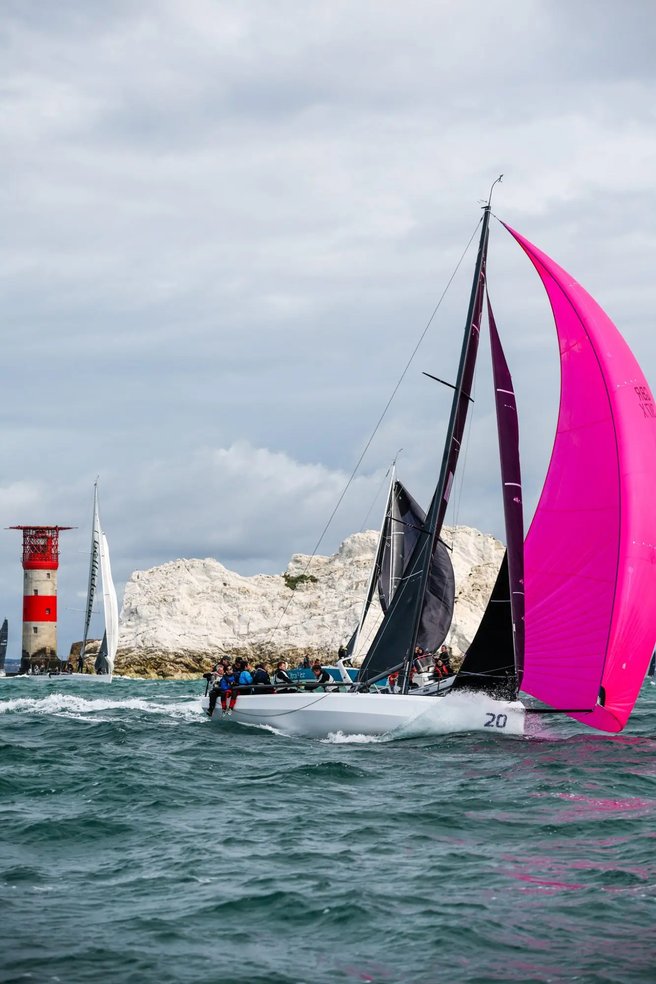 Round the Island Race 2025 - The Needles