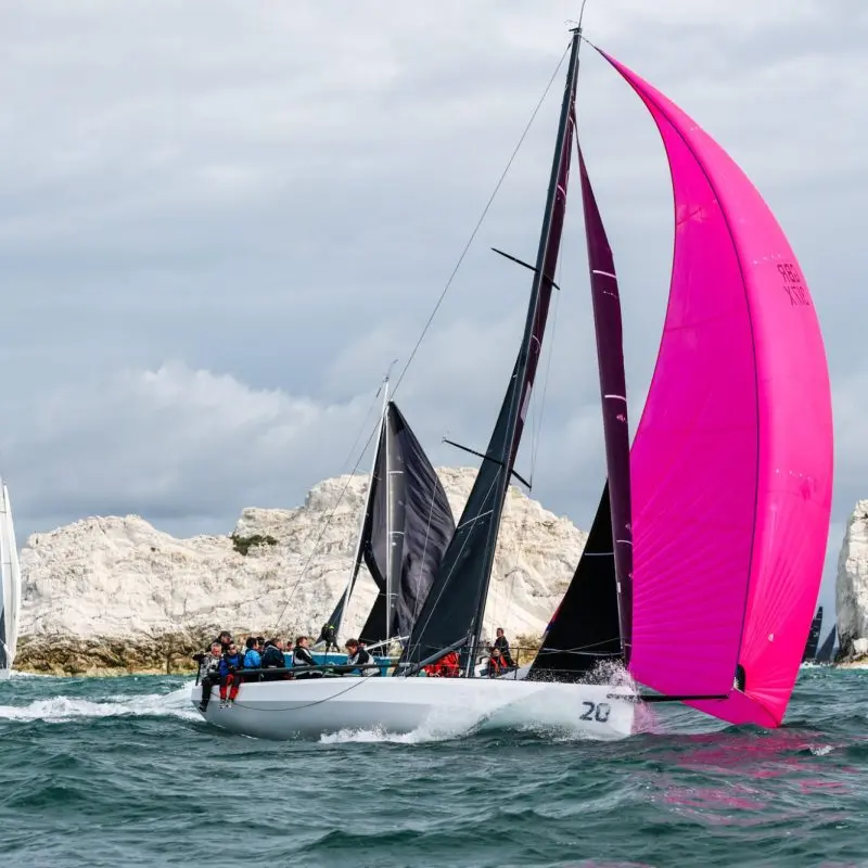 Round the Island Race 2025 - The Needles