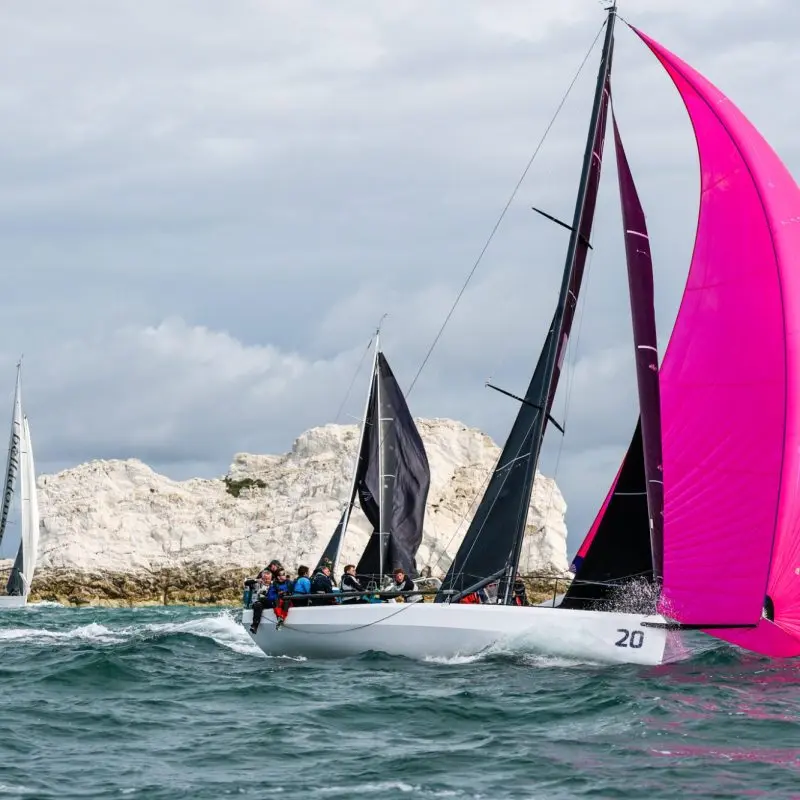 Round the Island Race 2025 - The Needles