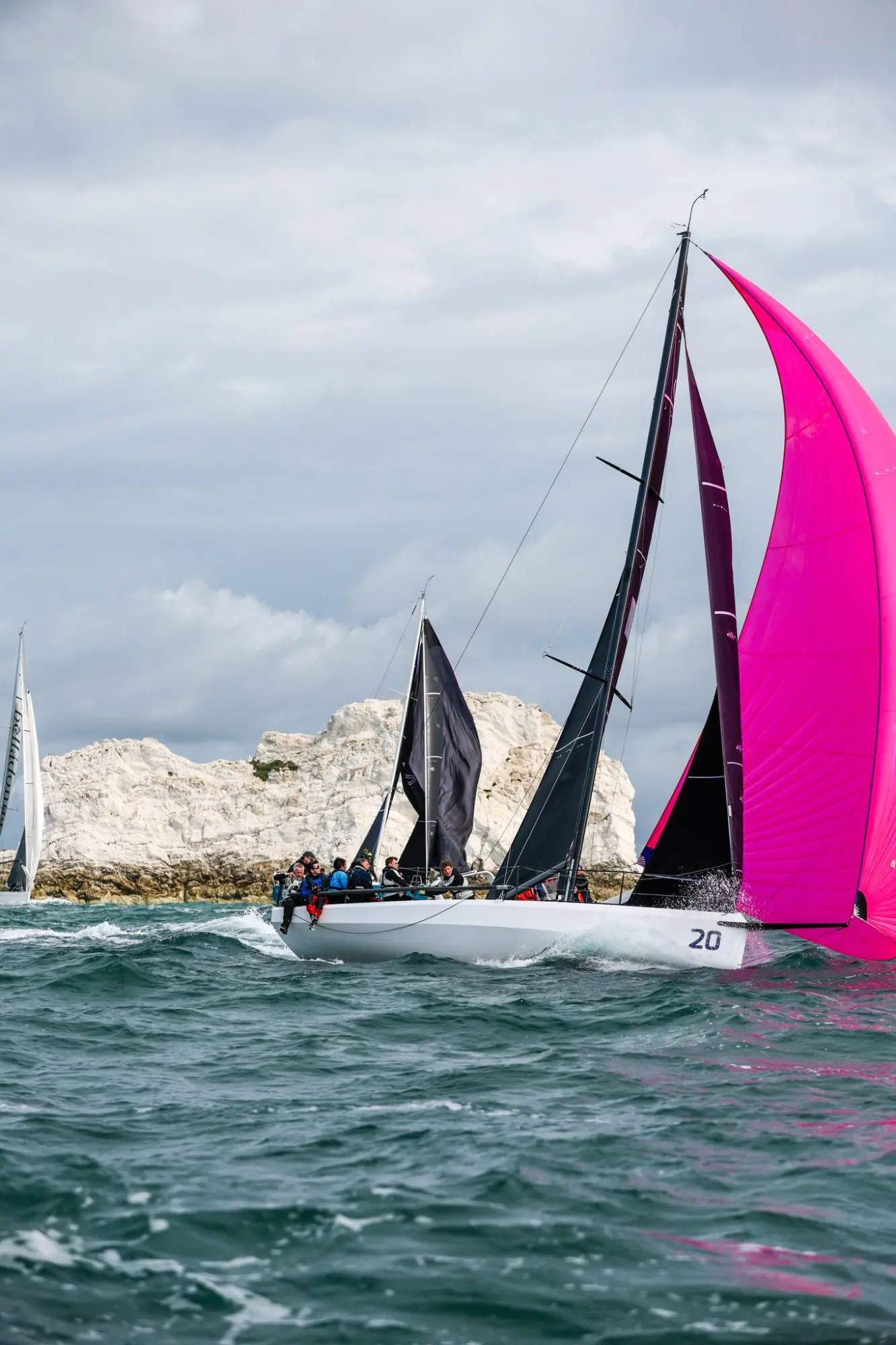 Round the Island Race 2025 - The Needles