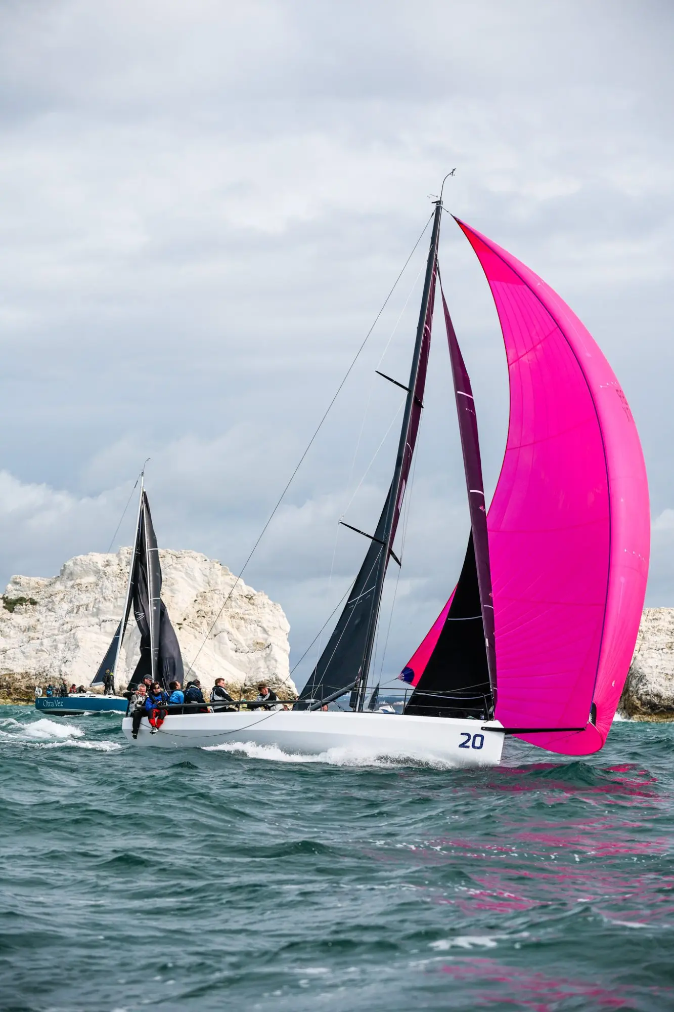 Round the Island Race 2025 - The Needles