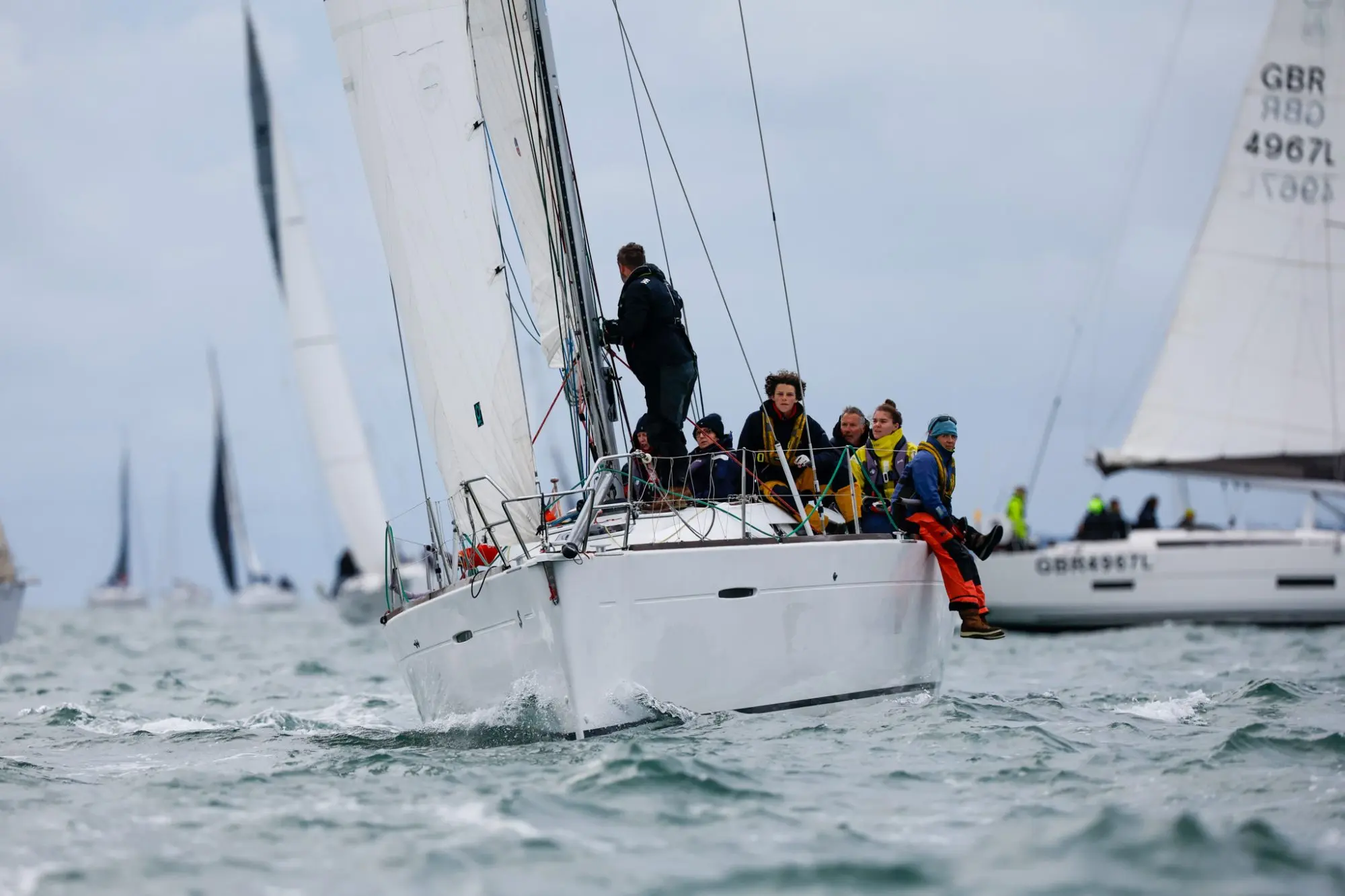 Round the Island Race 2025 – Race Start
