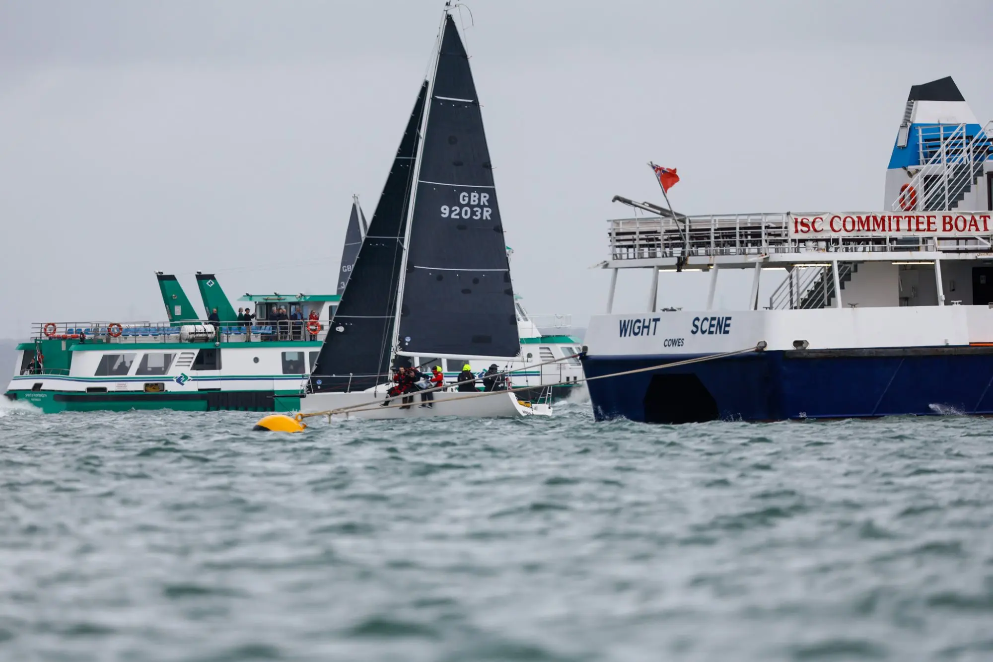 Round the Island Race 2025 – Race finish