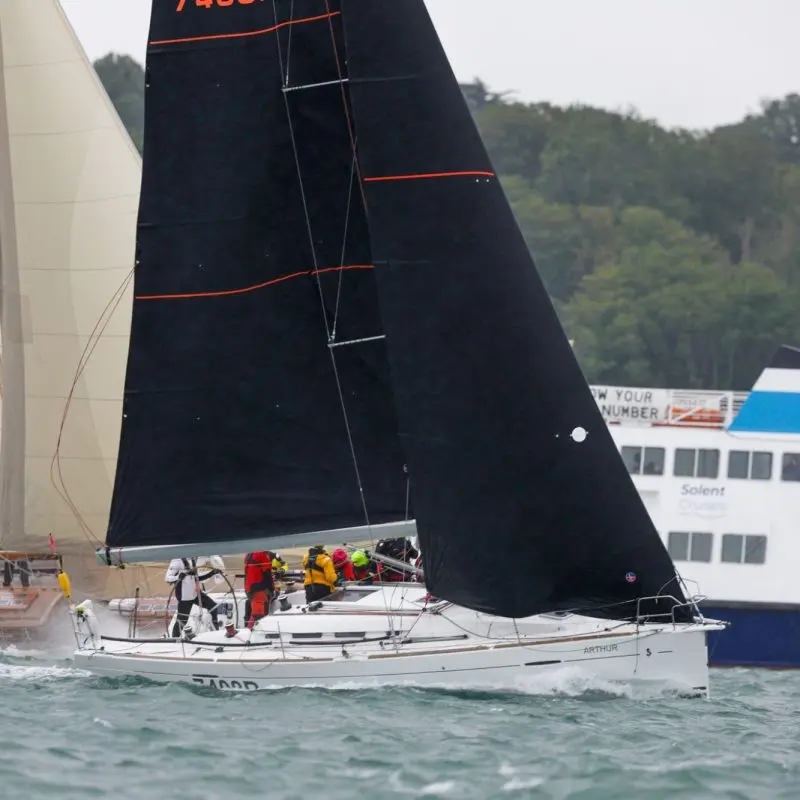 Round the Island Race 2025 – Race finish