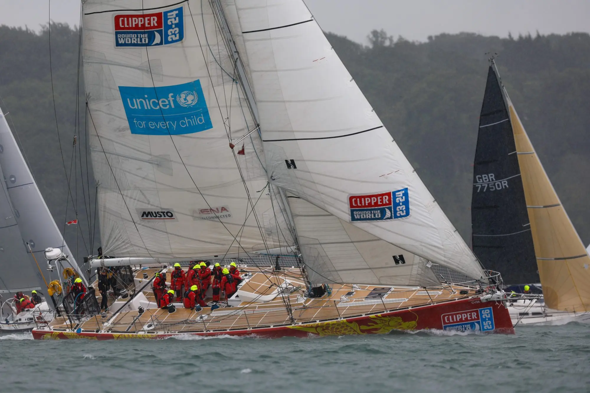 Round the Island Race 2025 – Race finish