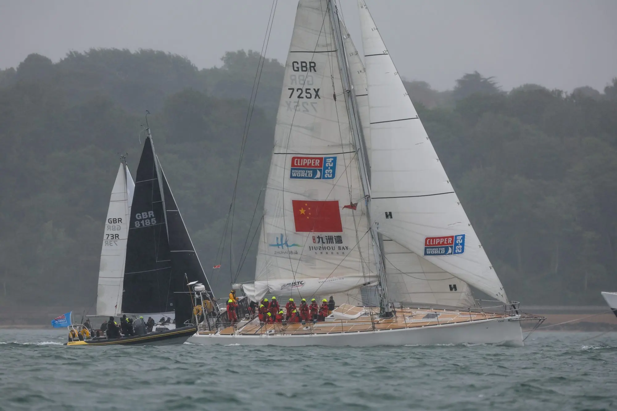Round the Island Race 2025 – Race finish