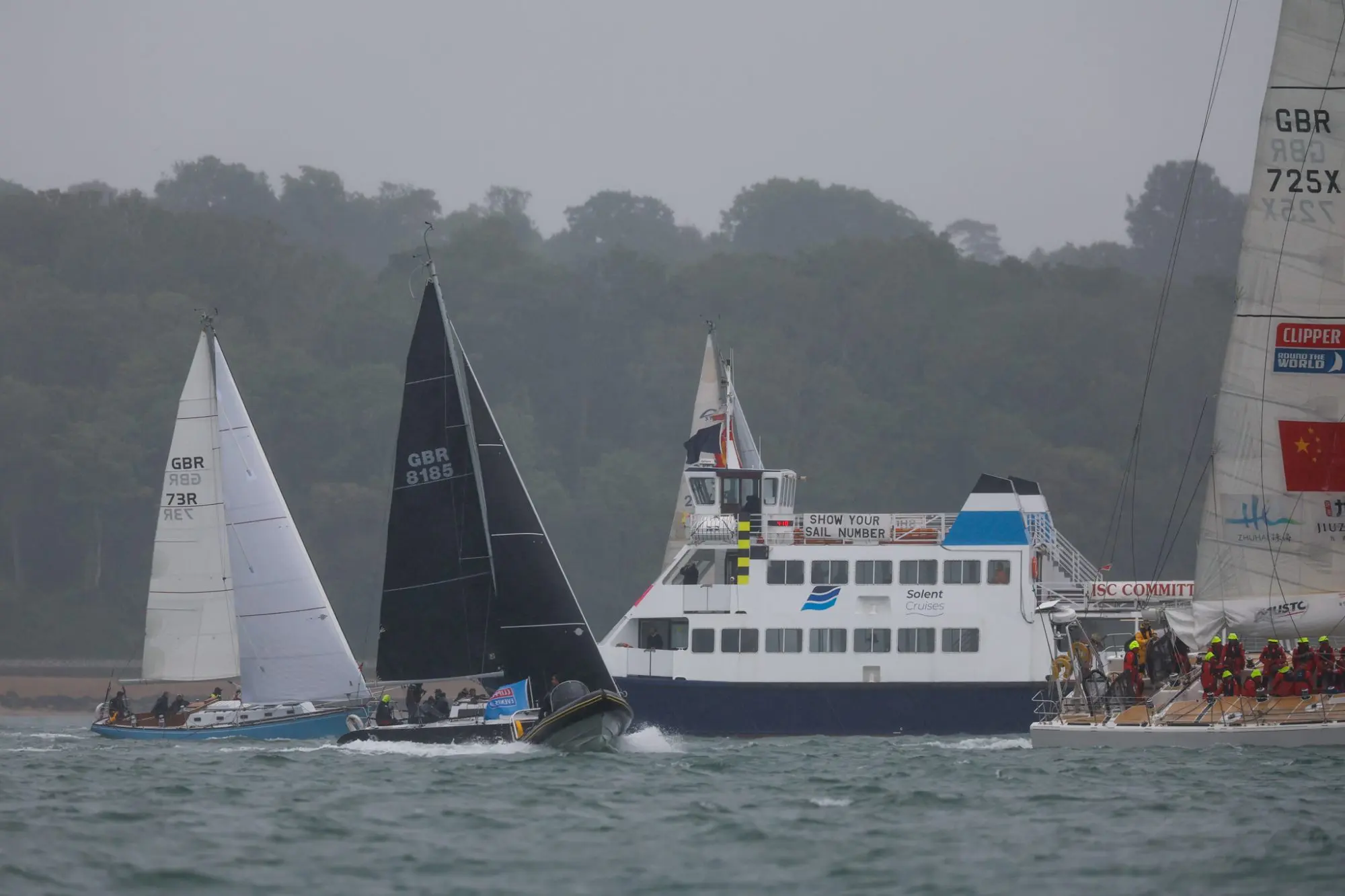 Round the Island Race 2025 – Race finish
