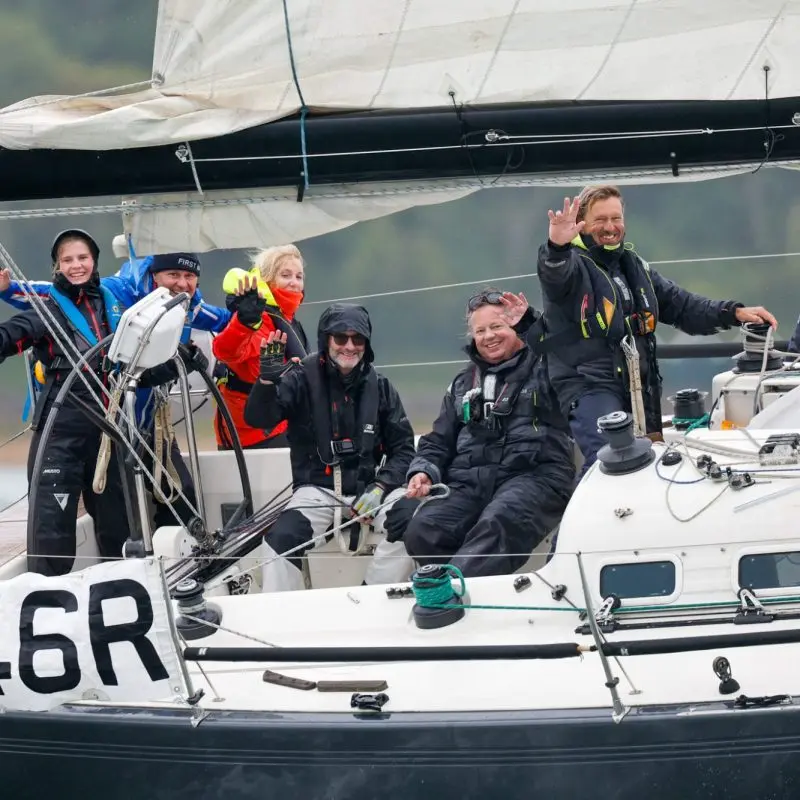 Round the Island Race 2025 – Race finish