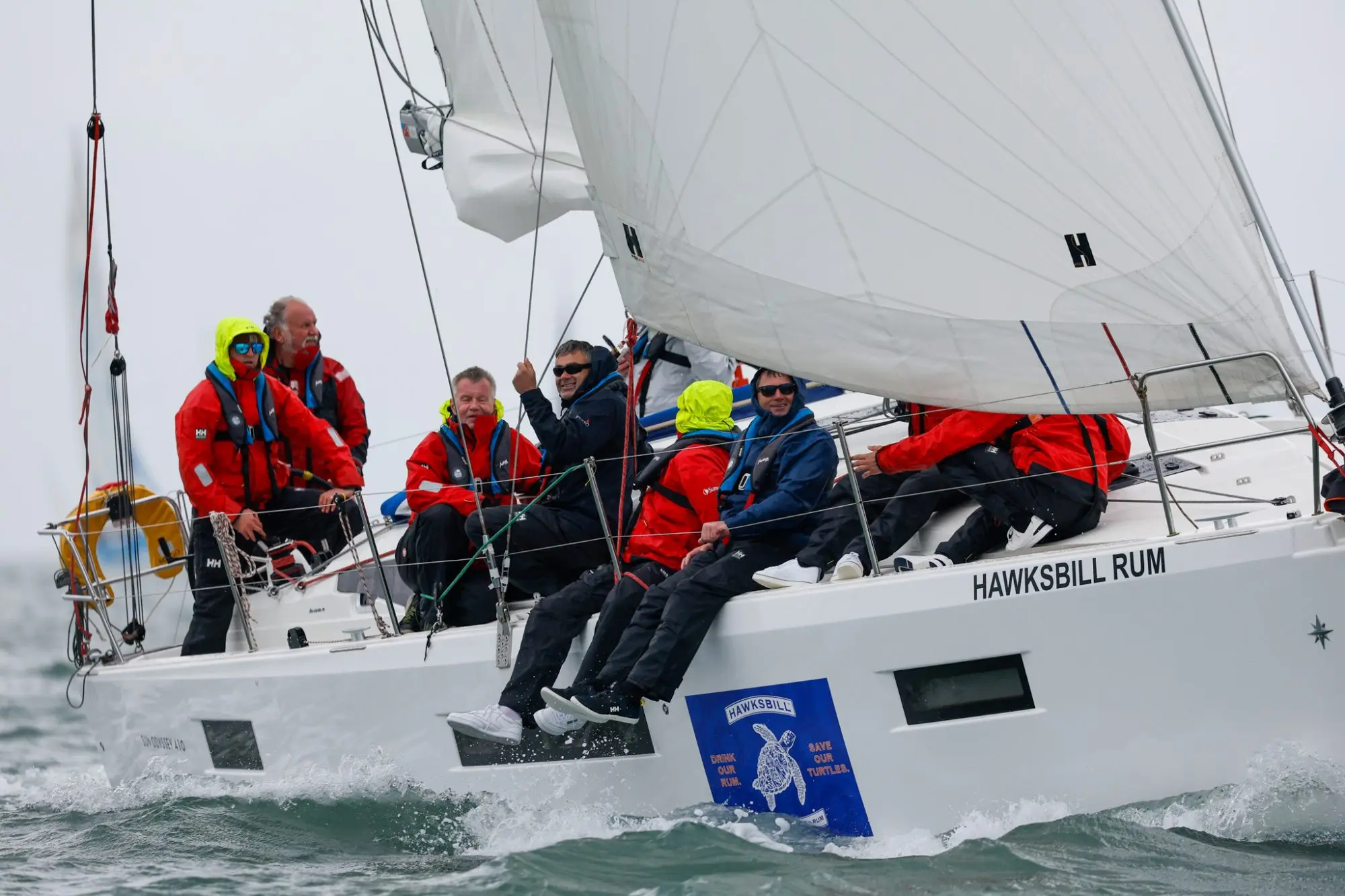 Round the Island Race 2025 – Race finish