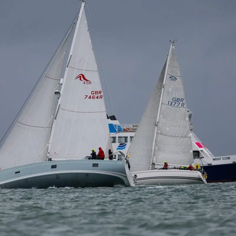 Round the Island Race 2025 – Race finish