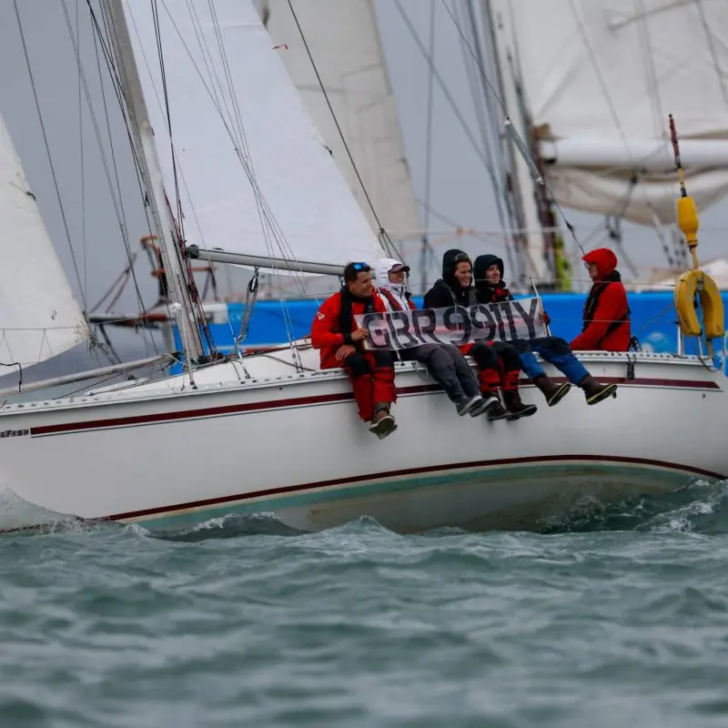 Round the Island Race 2025 – Race finish