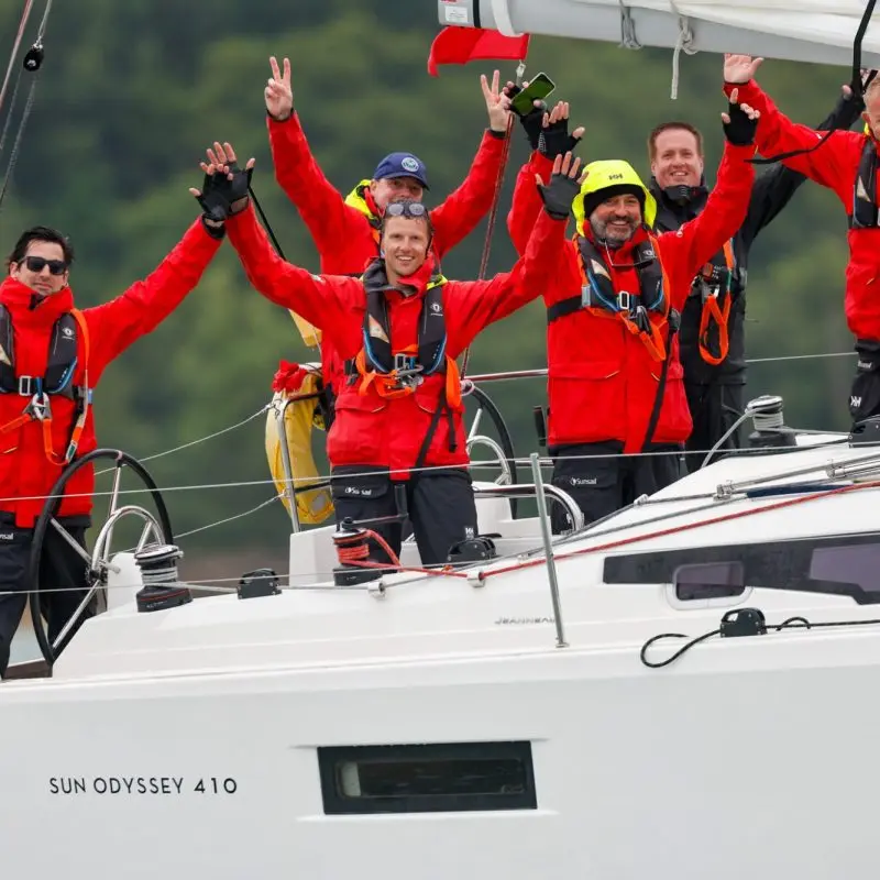 Round the Island Race 2025 – Race finish