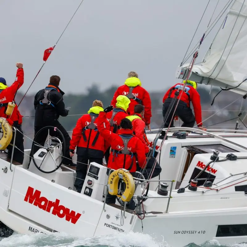 Round the Island Race 2025 – Race finish