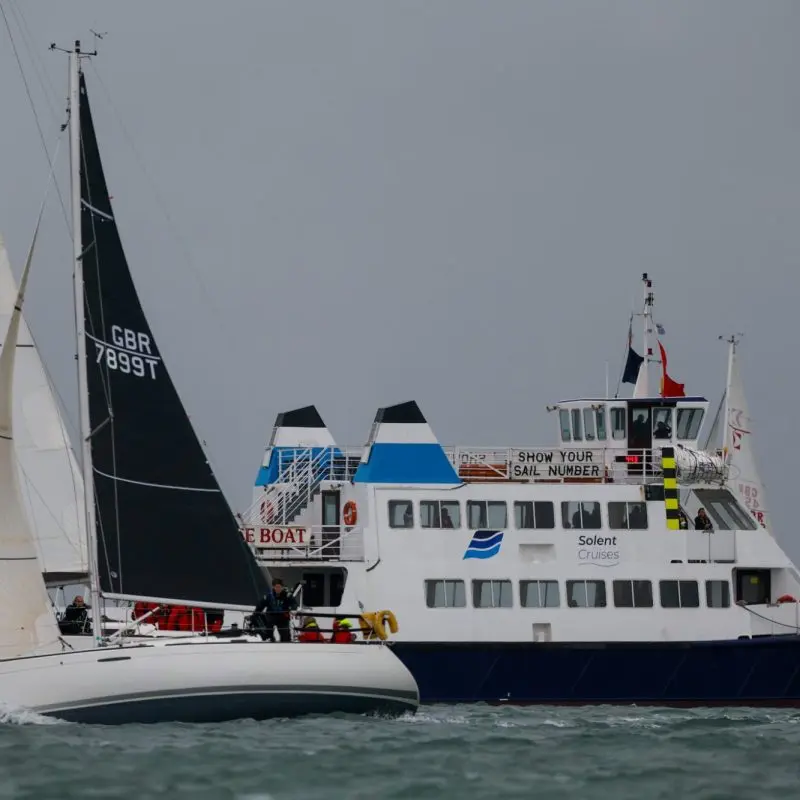 Round the Island Race 2025 – Race finish