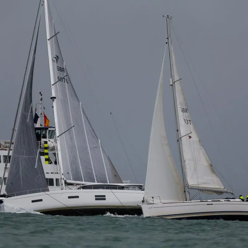 Round the Island Race 2025 – Race finish