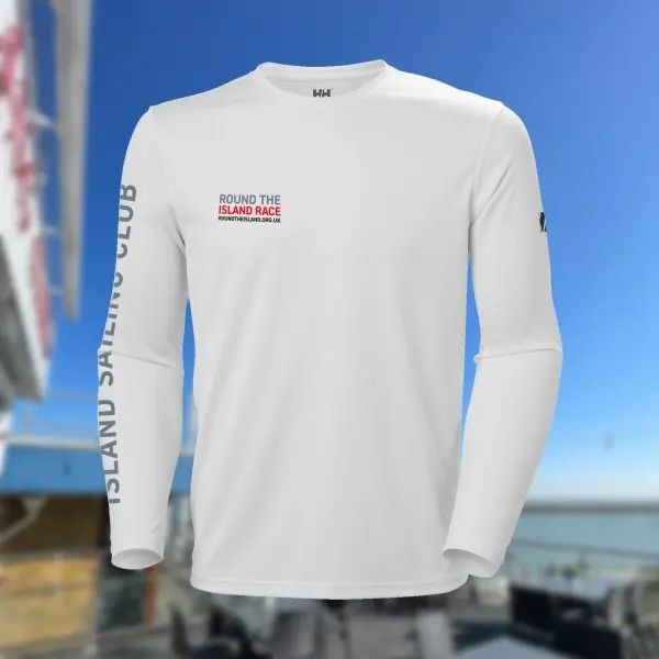 MENS LONG SLEEVE TOP WHITE