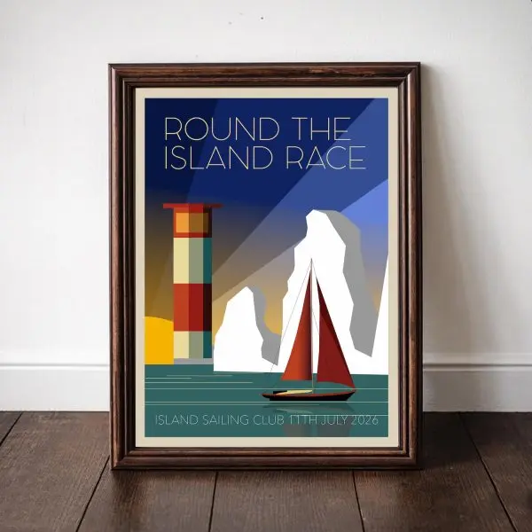 Round the Island RaceCanvas Print